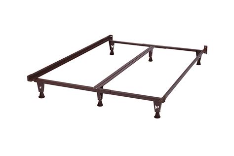 metal frame fits box spring in one direction|bed frame box spring installation.